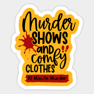 Comfy Clothes Sticker